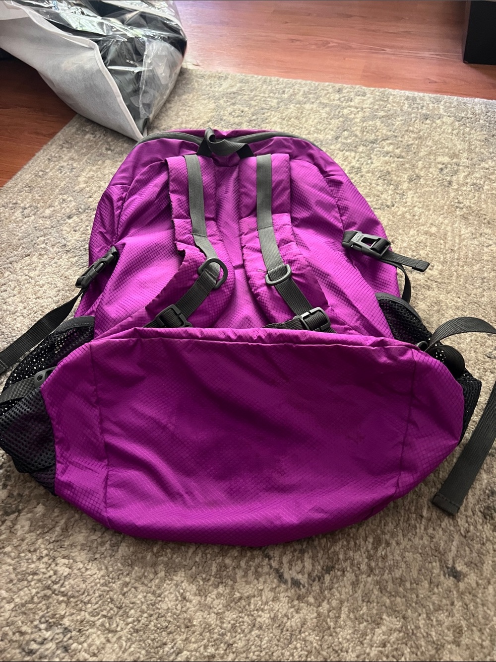 Purple Daypack Backpack - Picture 7 of 7